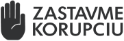 Logo - Zastavme korupciu